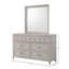 Commode 6 tiroirs grise