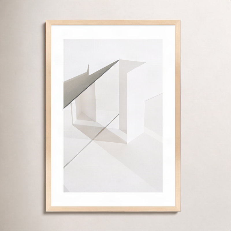 Lucie «Clean Slate as an Objet 5» par Svetlana Smirnova - photographie encadrée, H 25 po x l 17,5 po x P 1,25 po