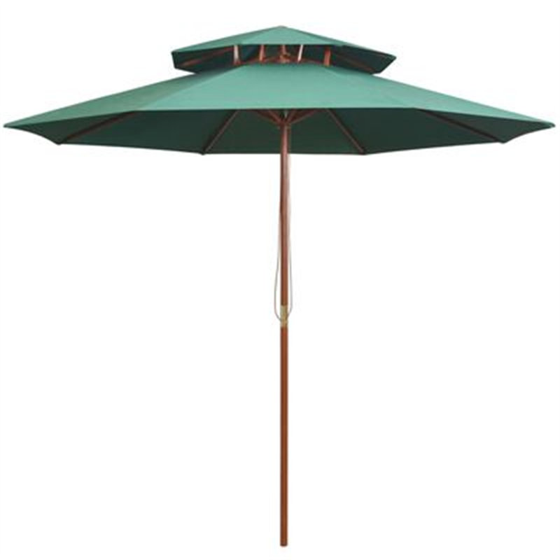 Troutville 270cm Market Parasol, Green