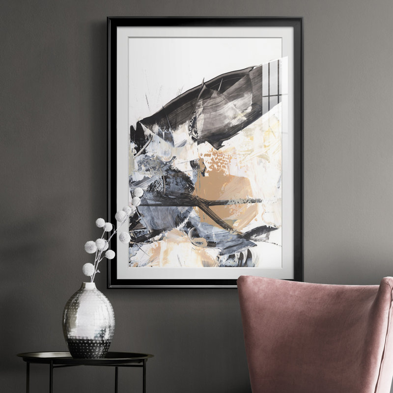 Ruckus IV - reproduction de cadre photo, H 30,5 po x l 22,5 po x P 1 po, Noir