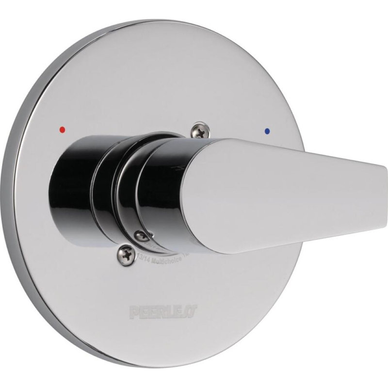 Garniture de robinet Valve Only MultiChoice avec poignée levier, Chrome chrome