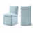 Light Blue Linen Textured Fabric