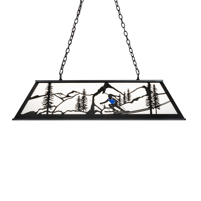 48" Long Alpine Oblong Pendant