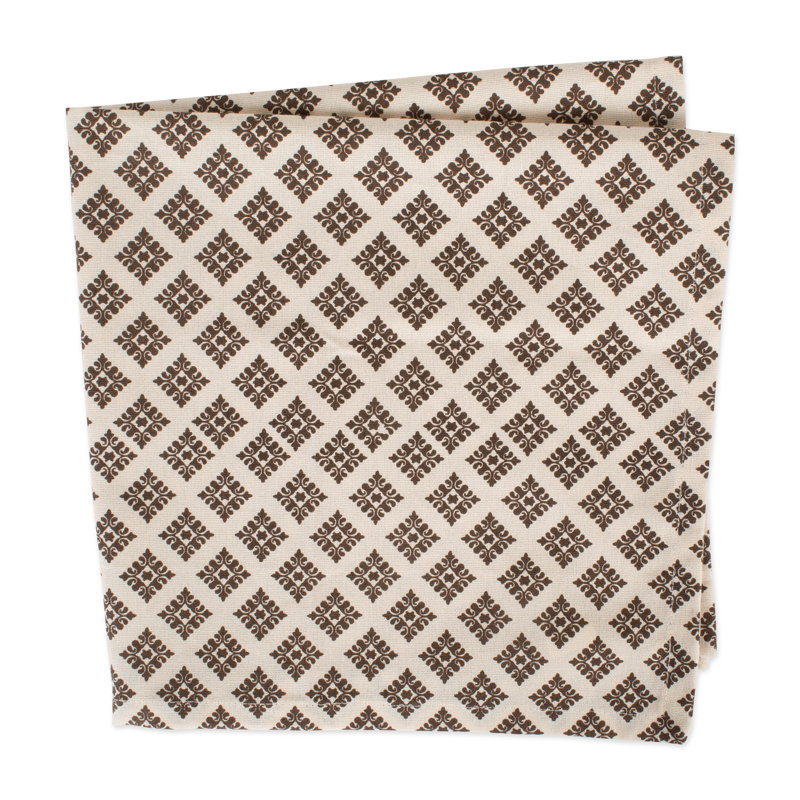 Espinosa Cotton Geometric Square Napkin