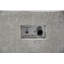 Victoria 40" Light Grey Concrete Fire Table 60,000 BTU - Includes Fire Glass, Lid & PVC Cover-111175368