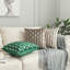 Ensemble de 2 taies d'oreiller décoratives dorées-69935821