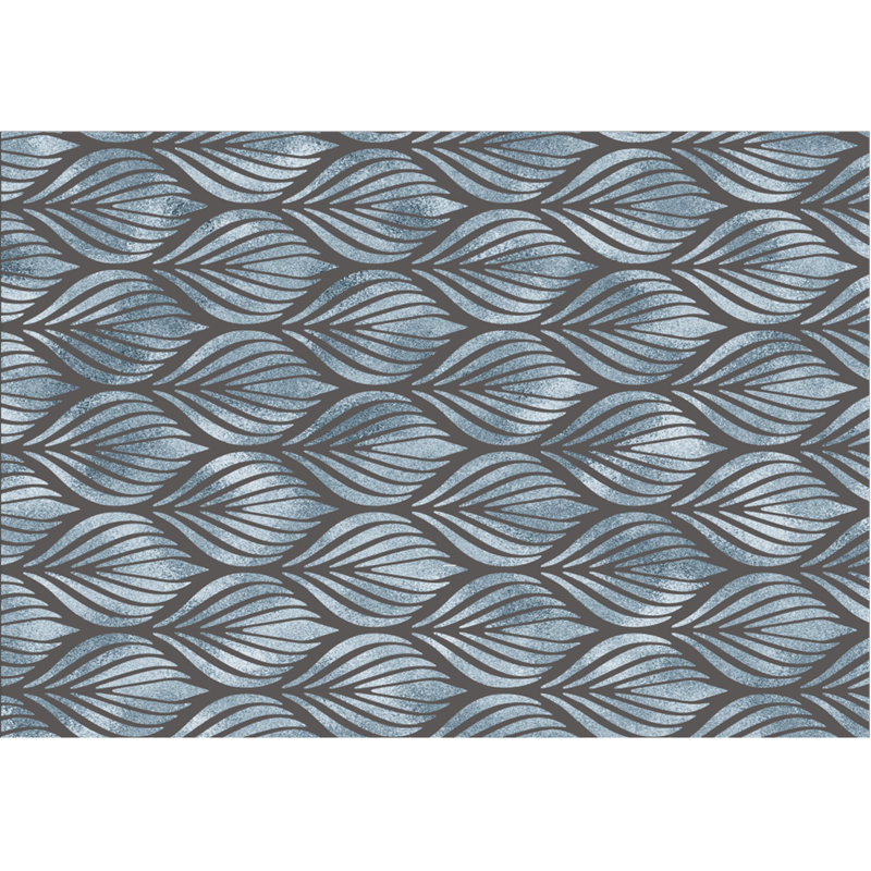 Tapis antidérapant pour la maison Ancuta, L 36 po x L 60 po