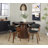 Arabelle 18'' H Faux Leather Upholstered Armchair-1564351216-1564351155