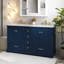 Ensemble de meuble-lavabo mural 60 po-177854540
