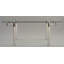 Glass Top Metal Base Dining Table