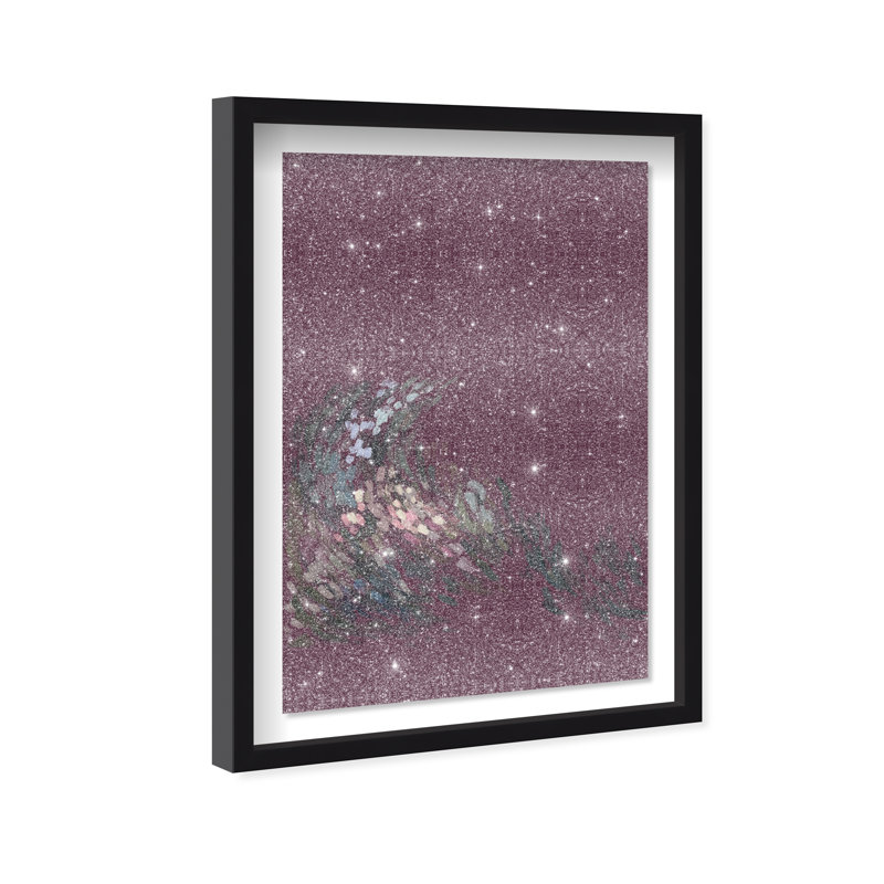 A Spring Wave Print by Oliver Gal, 17.5"H x 25.5"W, Black Shadowbox