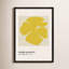 Hetti Forme Astratte Yellow by Romina Gadler - Framed Wall Art-1440132969-1440132973