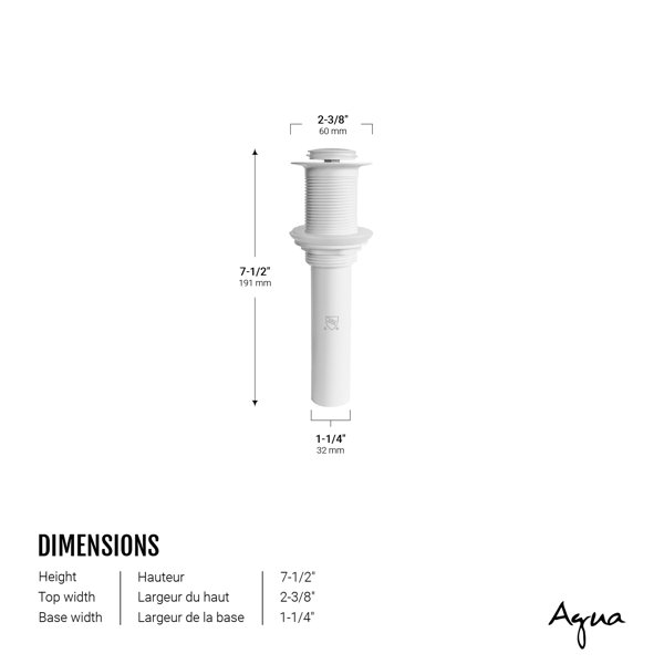 Dimensions du produit