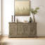 Console en chêne - sans assemblage 18 mm, plateau de table spacieux, tablettes de 12 po à 14 po, conception élégante pour la décoration intérieure, tablette de table épaisse et tendance
