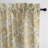 Bordeau Linen Damask Room Darkening Rod Pocket Single Curtain Panel-62386743-62348966