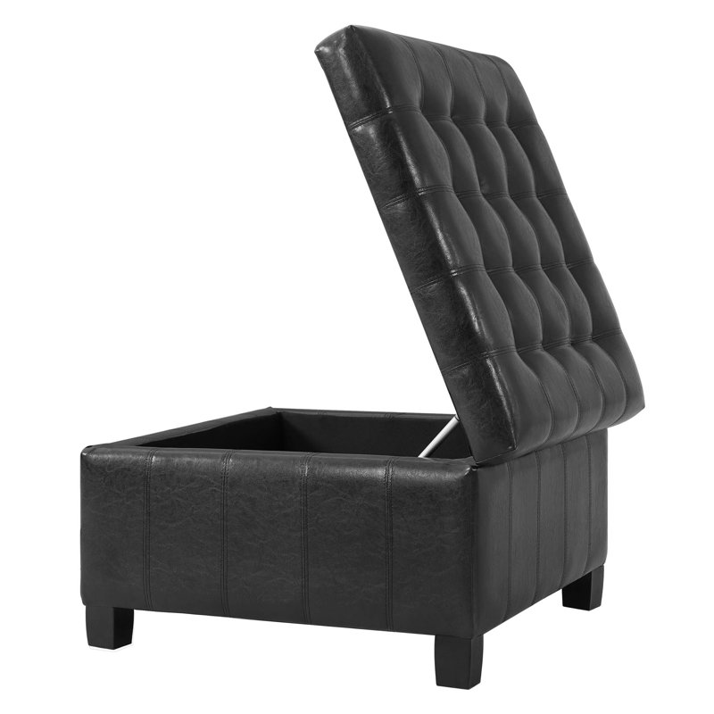 5. Leopard Chenille Ottoman