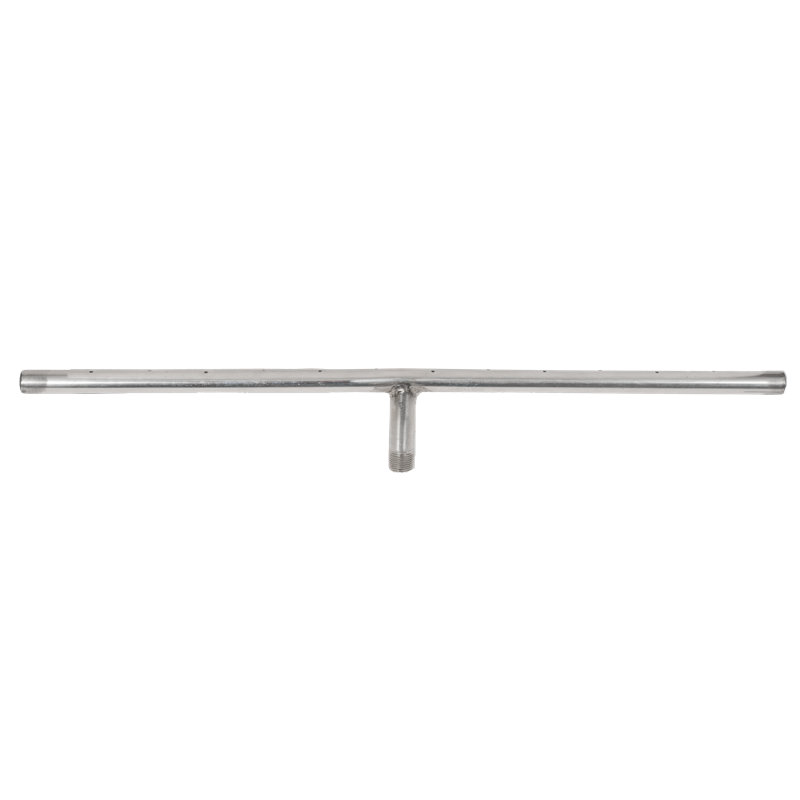Accessoire de foyer d'extérieur en acier inoxydable 0,45 po # 304 Dagan, H 1,5 po x l 60 po x P 0,75 po