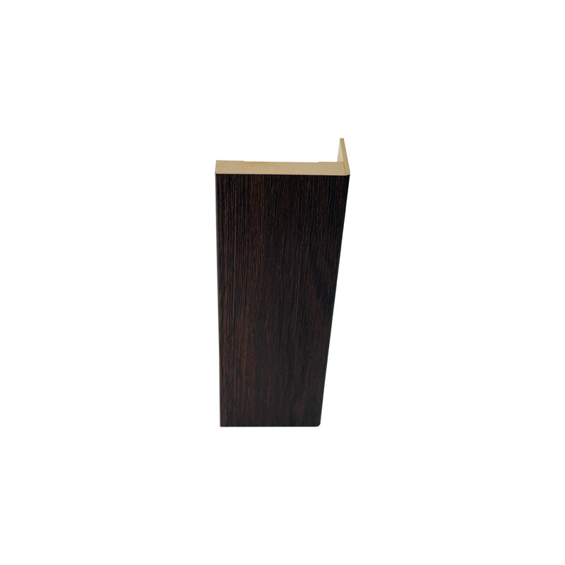 85.5'' H x 3.5'' W x 0.69'' D Wood Casing, Dark Brown