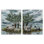 "Sheep in Field", ensemble de 2 toiles murales par Melissa Wang