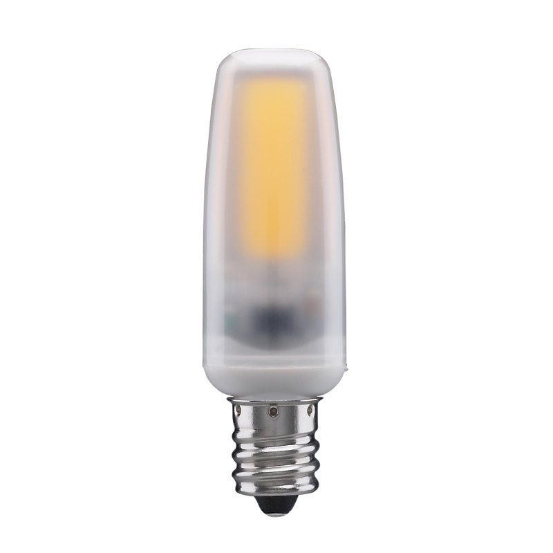 4 watts (35 watts équivalents), DEL T4, ampoule à intensité variable, culot E12 / candélabre