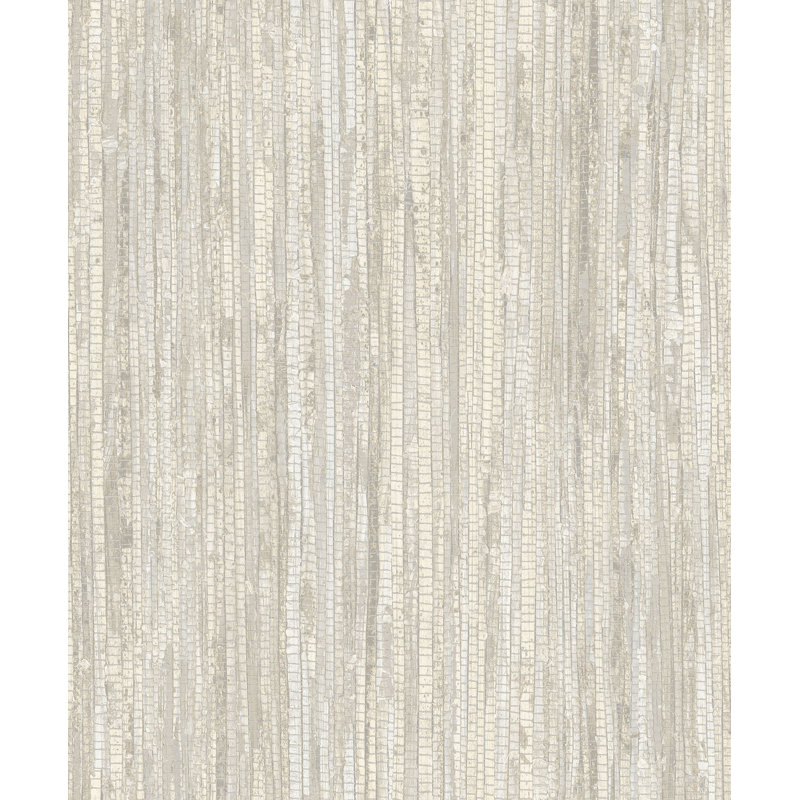 Zaiden 10m x 53cm Matte Wallpaper Roll, Beige