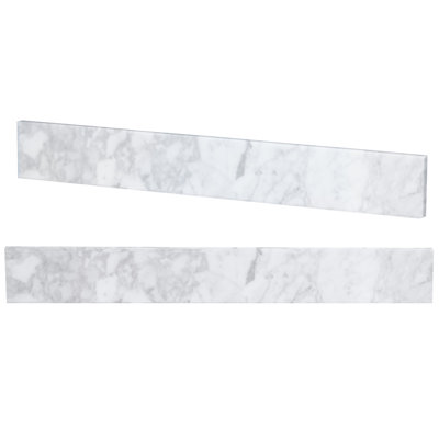Selso Marble Backsplash - 37" x 4" x 1"