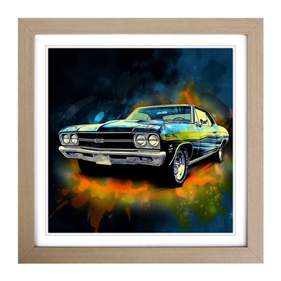 Single Picture Frame Print on Wood