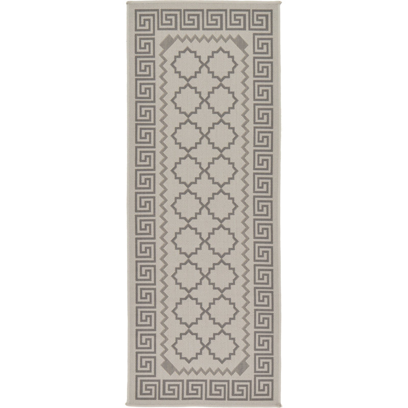 Hancock Geometric Indoor / Outdoor Rug, Runner 2'2" x 6'1"