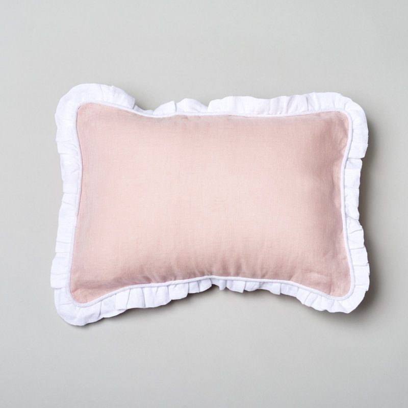 Capri Linen Lumbar Pillow Cover & Insert
