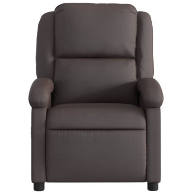 Fauteuil de massage en cuir véritable