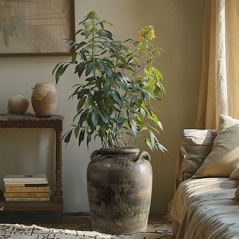 Handmade Terracotta Table Vase