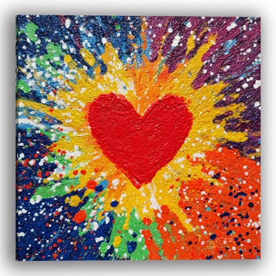 Art texturé sur toile texturée