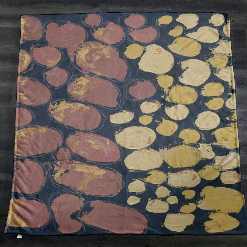 Throw Blanket, 51" W x 60" L