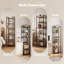 187.5cm H x 40cm W Particle Board / Chipboard Bookcase