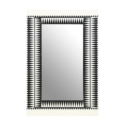 Faulkner Solid Wood Flat Wall Mirror
