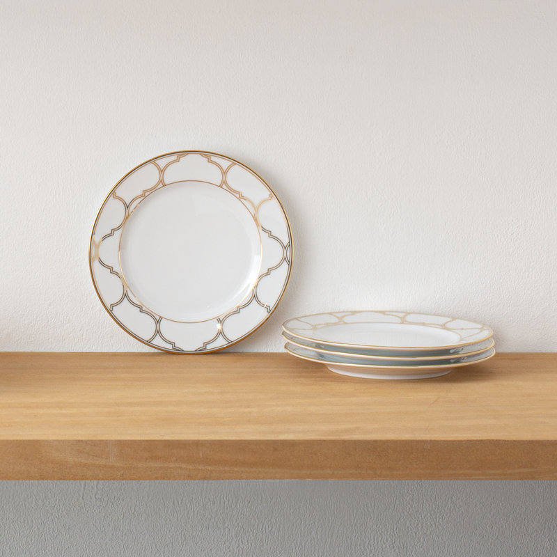 Noritake Eternal Palace Bread and Butter Plates, 6.5", Gold