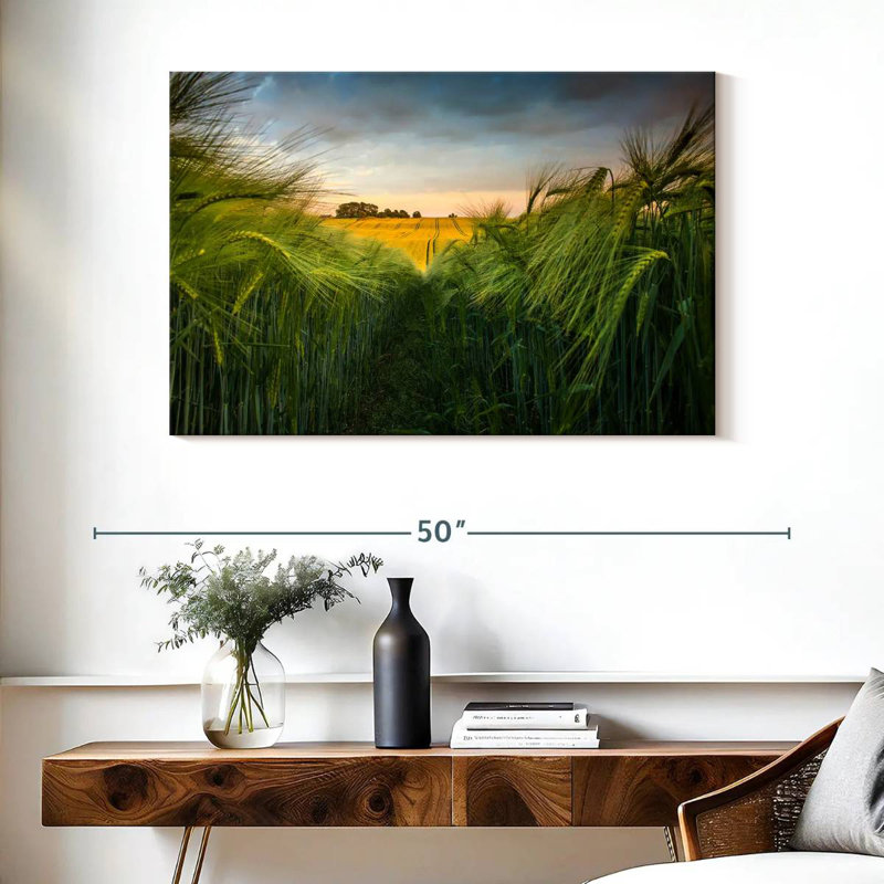 Harnek Green Wheat Field
