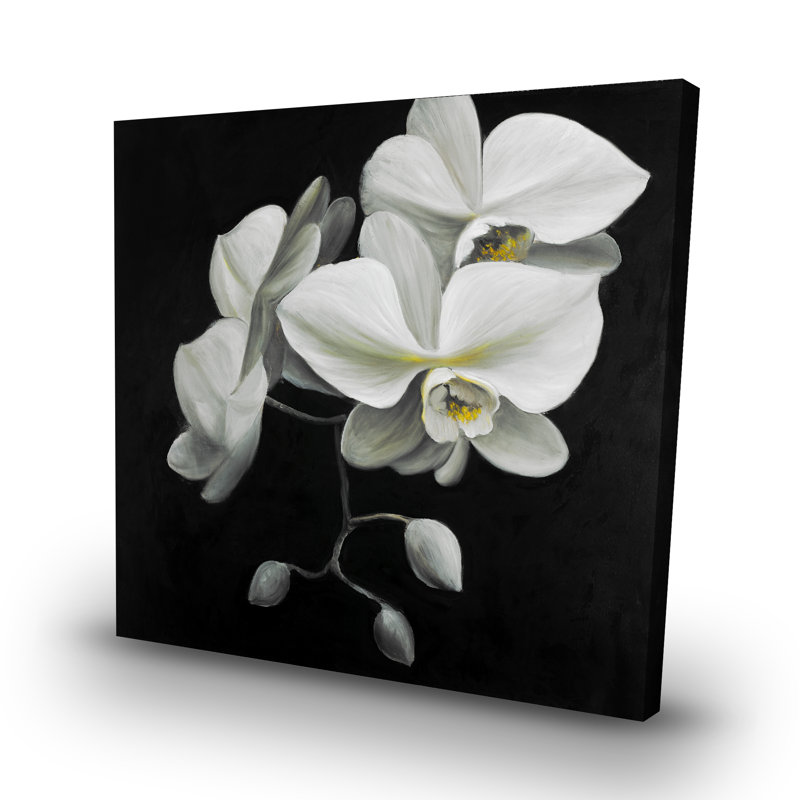 orchids - 32"x32" art on canvas