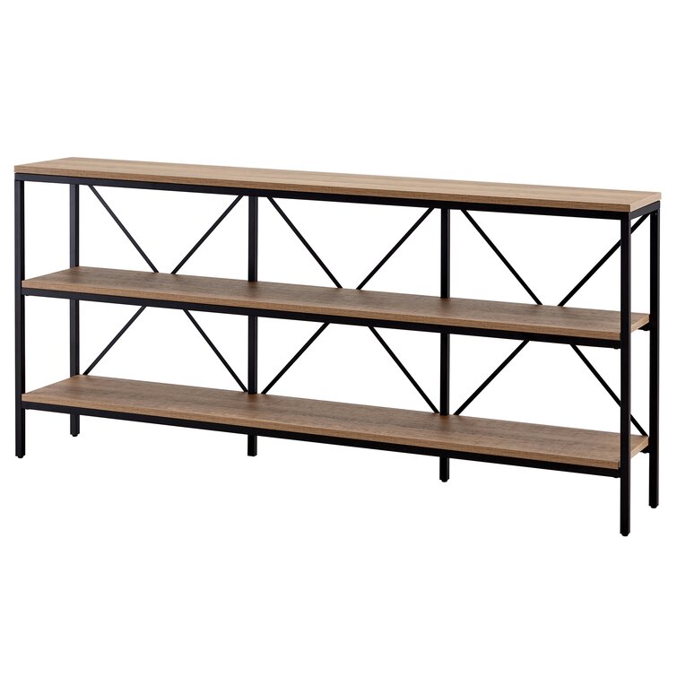 Rachit 64 Console Table 17 Stories Color: Gray Wash