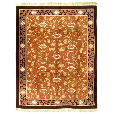 Heraclia One-of-a-Kind Rectangle 8'11'' x 11'6'' Hand Knotted Area Rug