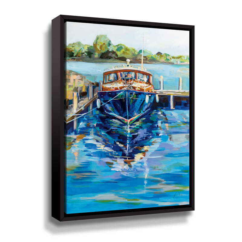 Showtime - reproduction sur toile, Cadre noir, H 10 po x l 8 po x P 2 po