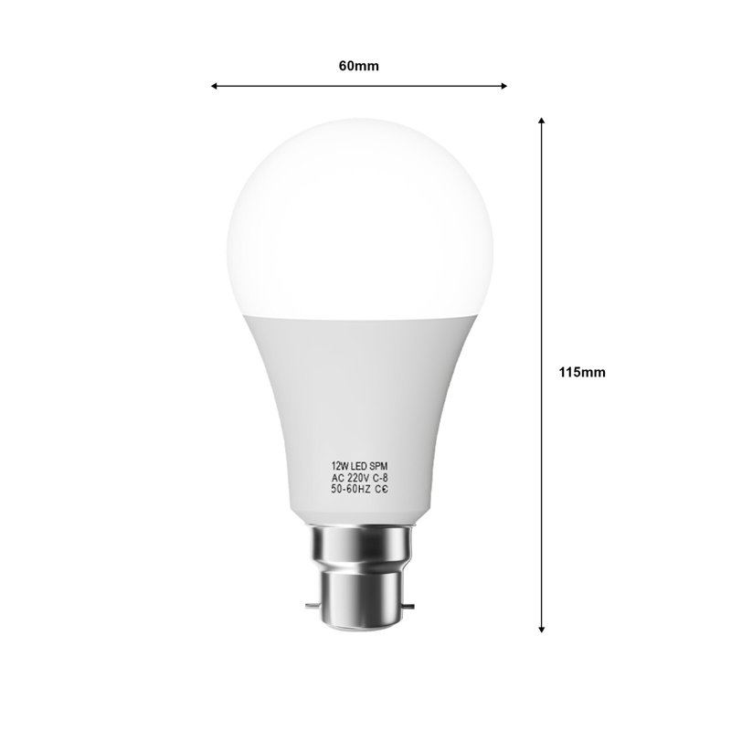 BA22d LED Light Bulb, 12