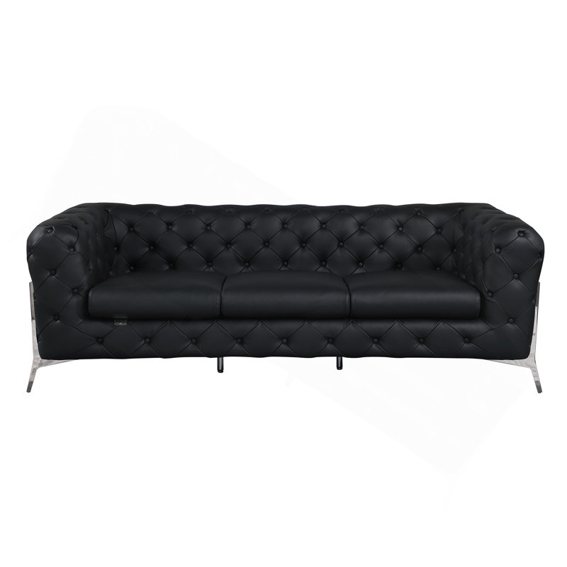 Canapé inclinable 100% cuir italien Global United