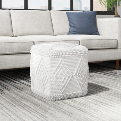 Upholstered Pouf