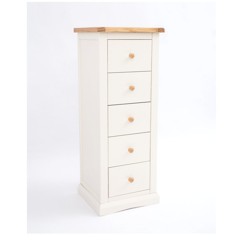 45 cm W Chest of 5 Drawers