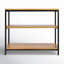 Étagère à livres en fer H 25,25 "x l 30" Ferris