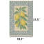 Tapis de cuisine Aqua