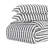 Becky Cameron Distressed Rugged Stripe Duvet Cover Set-1897967649-1897967651