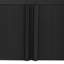 Armoire de rangement rayée avec 4 portes pour le salon