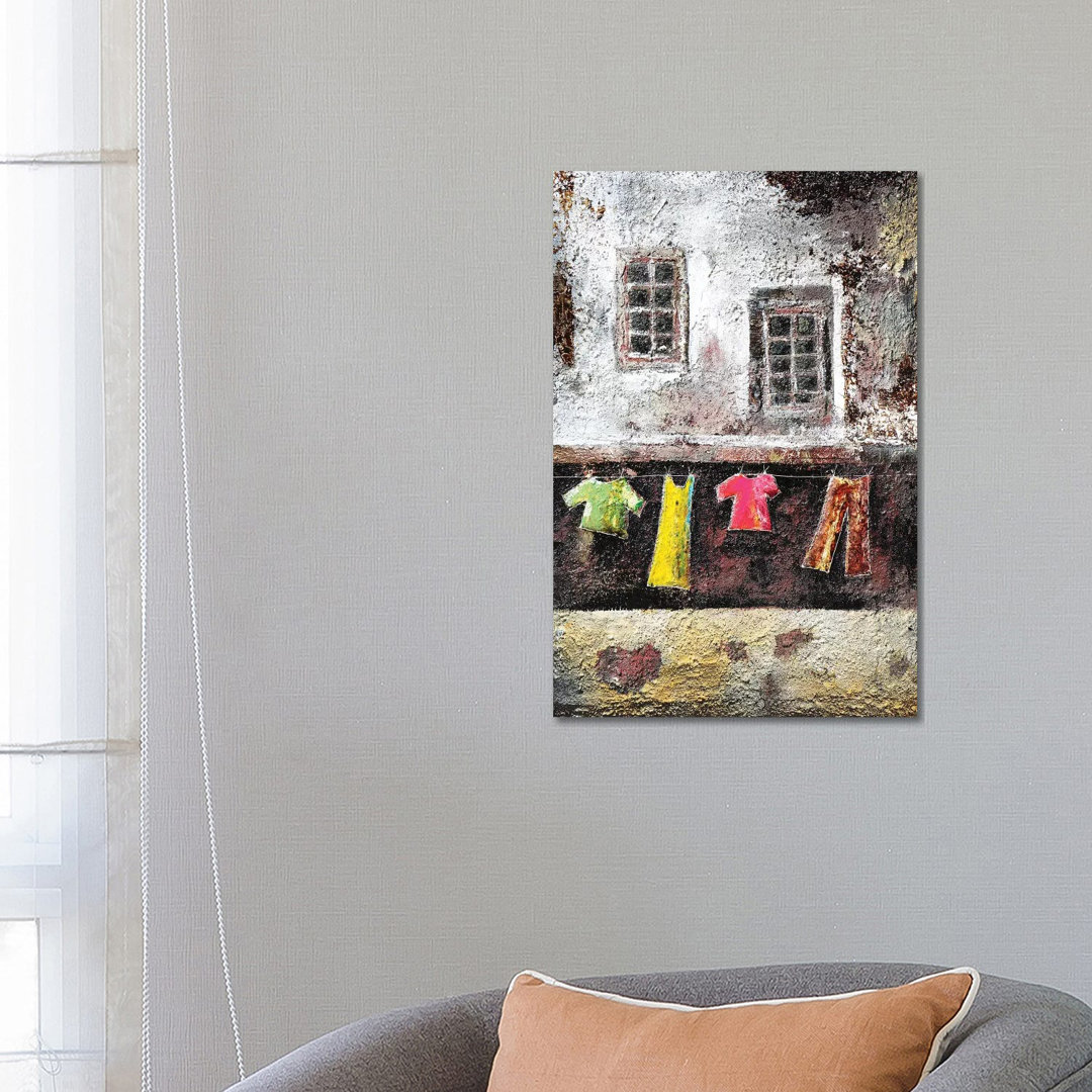 Io Resto A Casa by Donatella Marraoni - Wrapped Canvas Art Prints